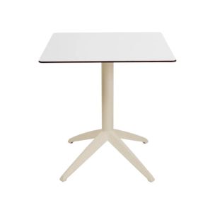 Стіл QUATRO FOLD 70X70 SAND-WHITE